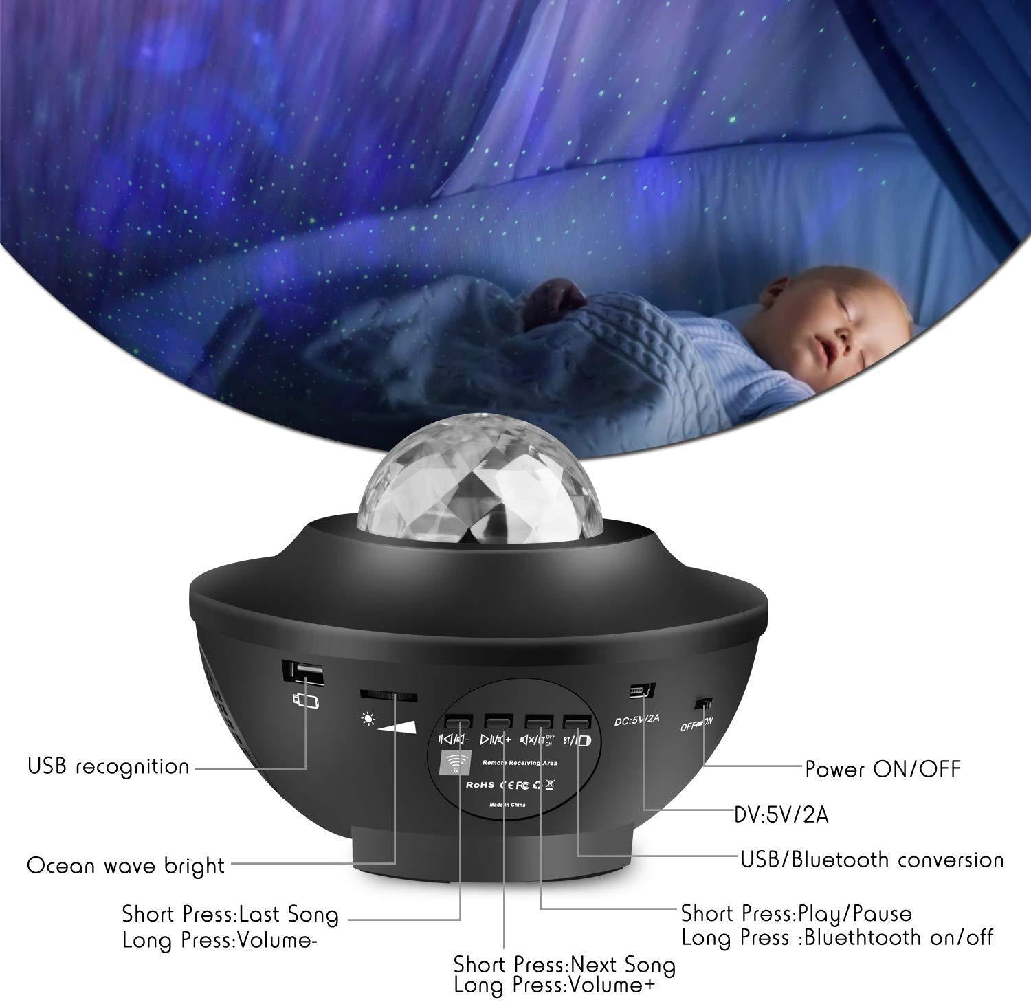 Galaxy Dreams Projector Lamp